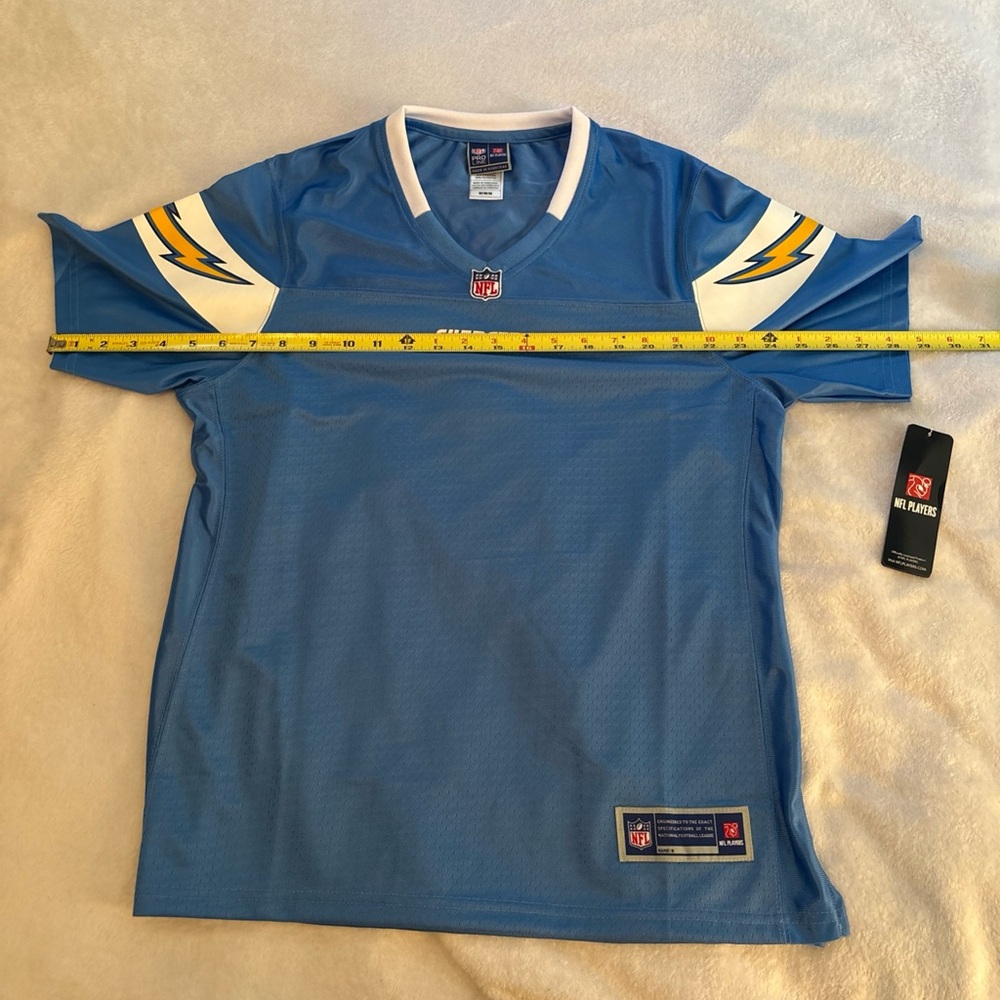 NFL ProLine Charger Blank Team Blue Jersey Women’s Medium